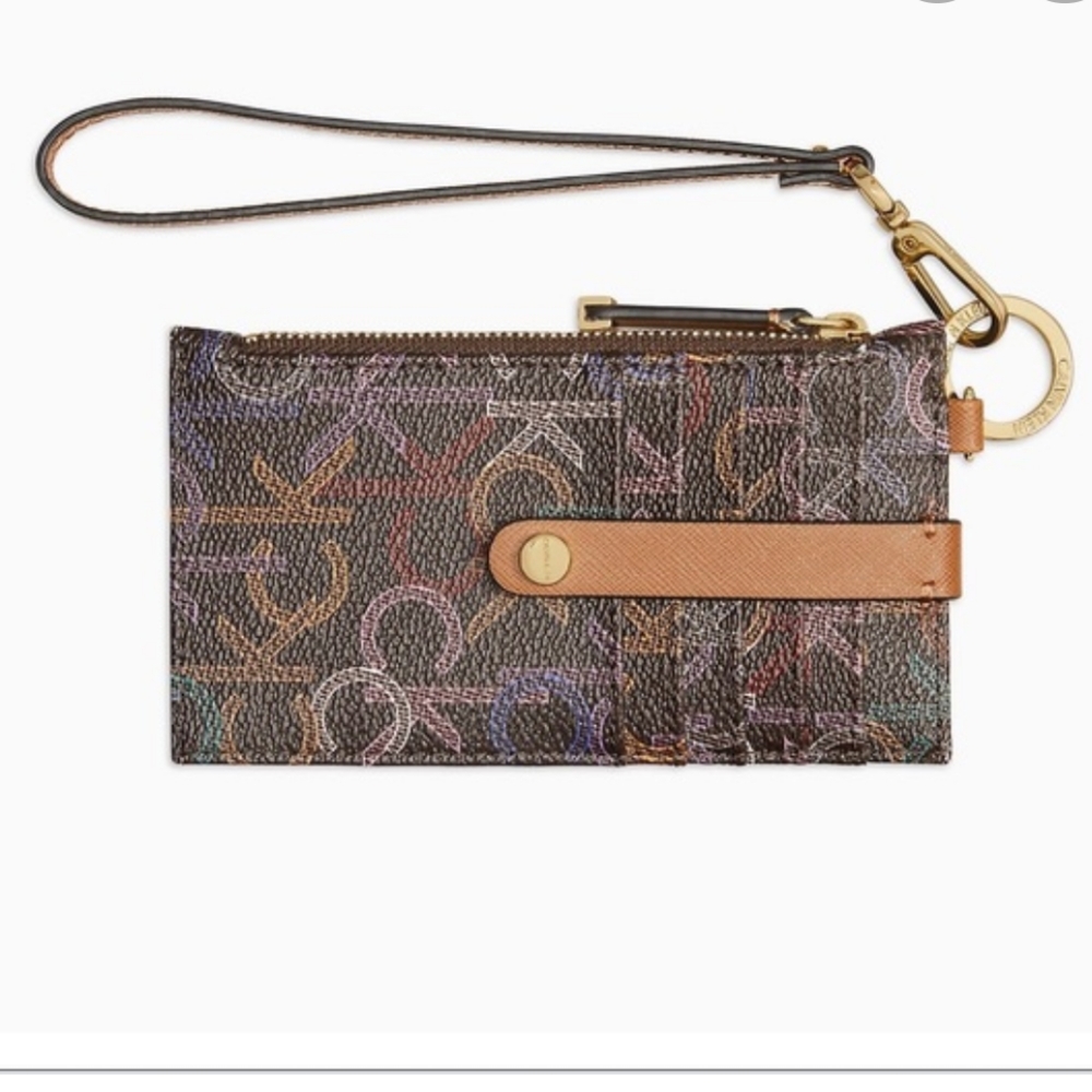 CK monogram card wallett
